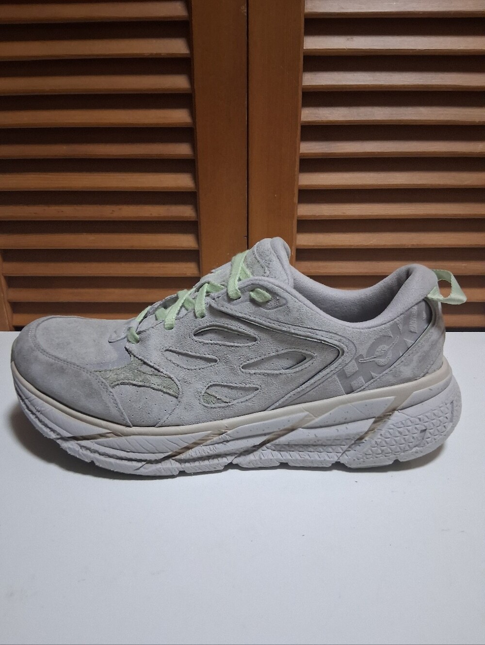 Hoka Clifton L Suede Sneakers Women's Size 11.5, Men's Size 10.5